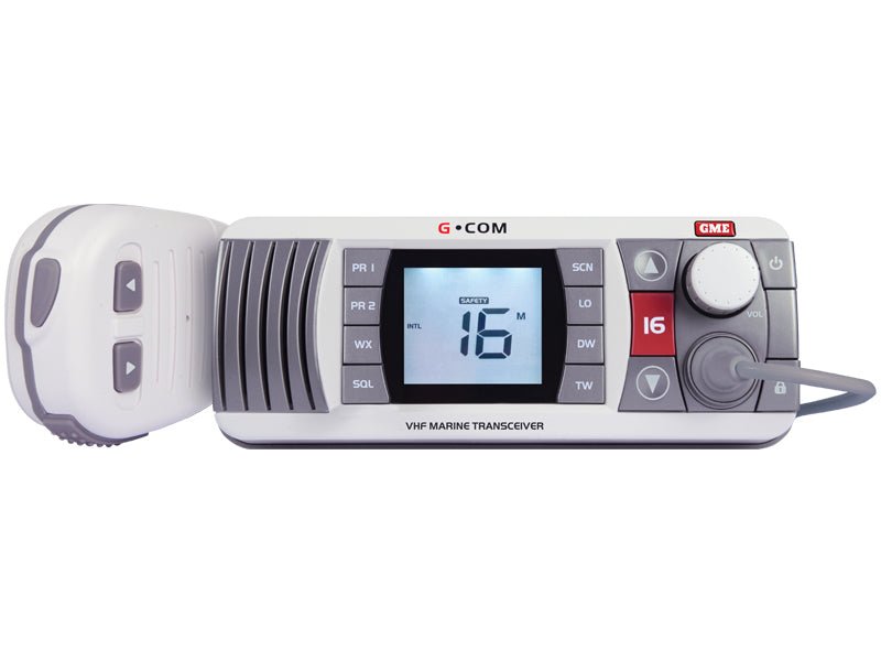 GME GX700 VHFs - Fish City Hamilton - White -